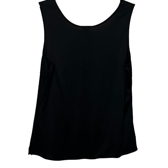 NO MFG. TAG SLEEVELESS ROUND NECK BLOUSE/TANK, WOMENS, 18/20, BLACK, DRESSY - Picture 4 of 9